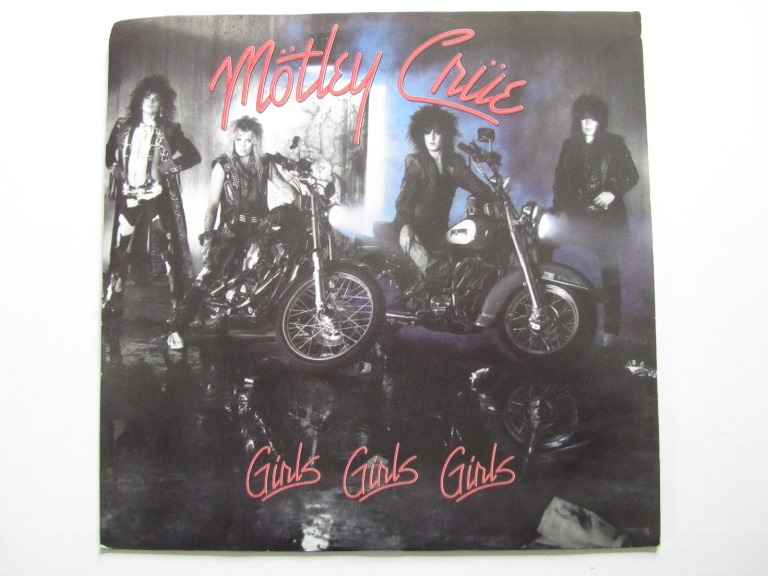 Motley Crue Girls Girls Girls / Sumthin´ for Nuthin´ 7" singel