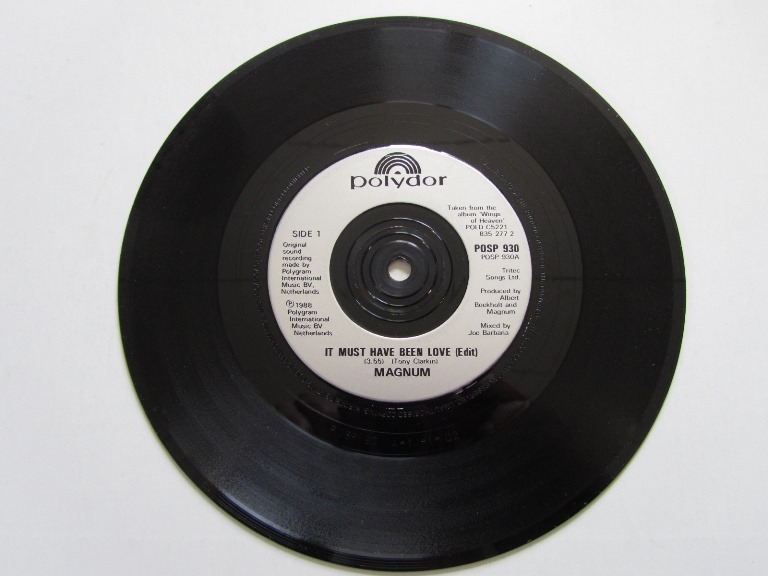 Magnum It Must Have Been Love /edit) / Crying Time 7" singel - 3