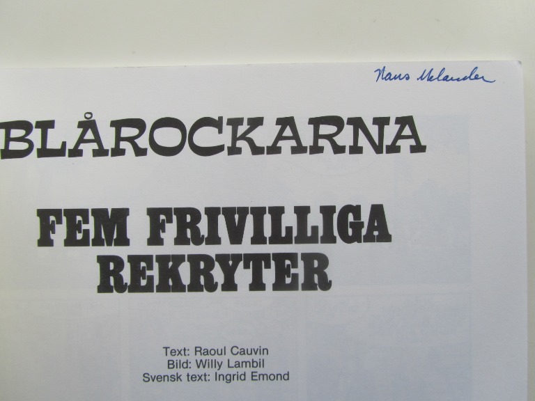 Blårockarna 12 Fem frivilliga rekryter - 4