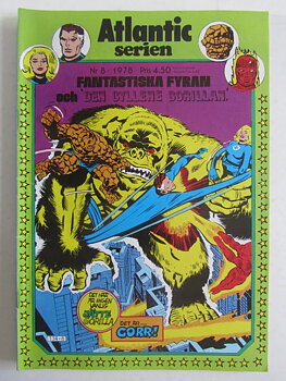 Fantastiska Fyran 1978 08 Vg