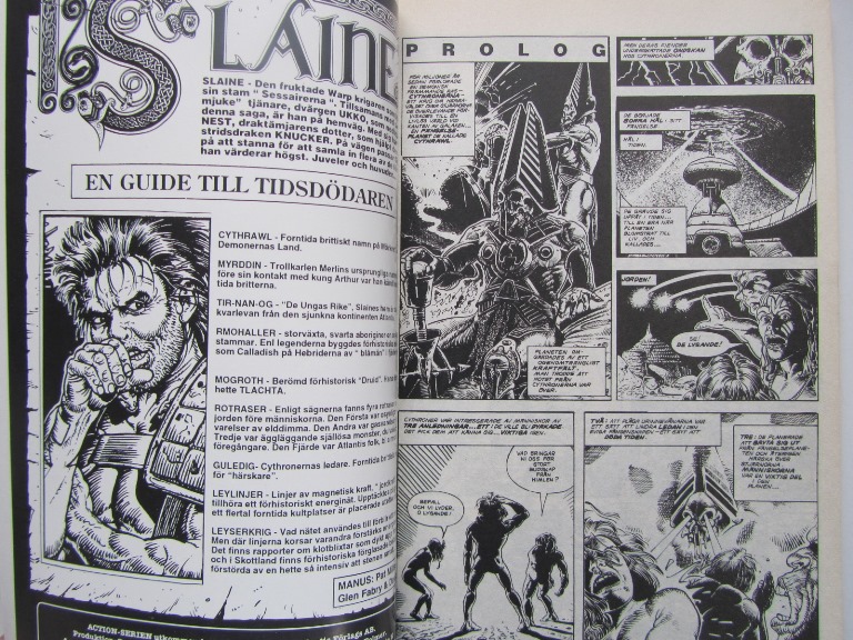 Actionserien 1992 03 Slaine : Tidens död - 2