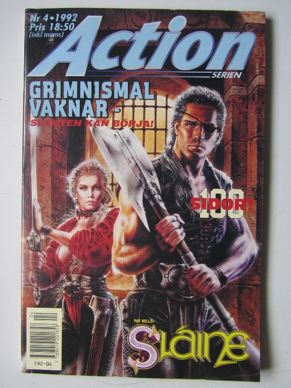 Actionserien 1992 04 Slaine : Tidens död