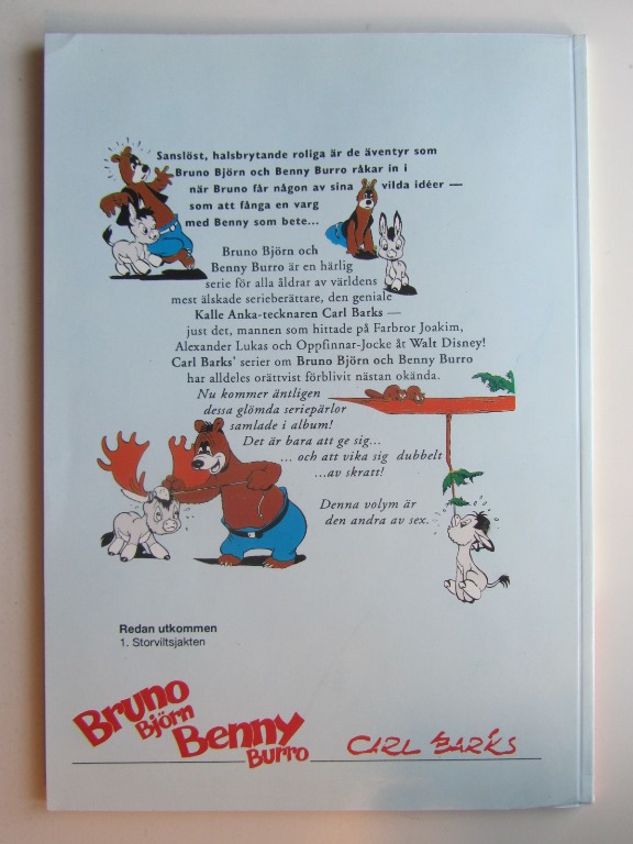 Carl Barks Bruno Björn och Benny Burro Vargatider - 2