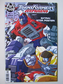 Transformers Armada 2003 01 med poster