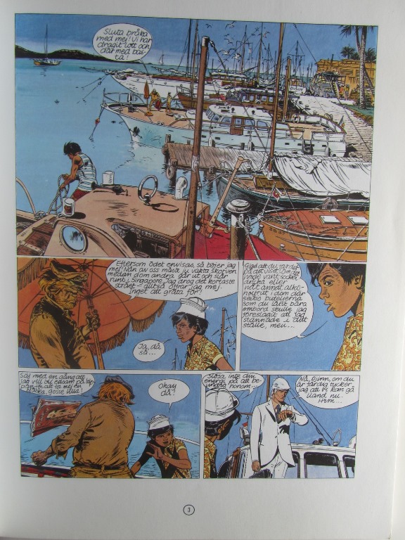 Kapten Princes äventyr 03 Kaparna på vulkanön 1:a uppl. - 3