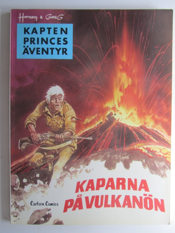 Kapten Princes äventyr 03 Kaparna på vulkanön 1:a uppl.