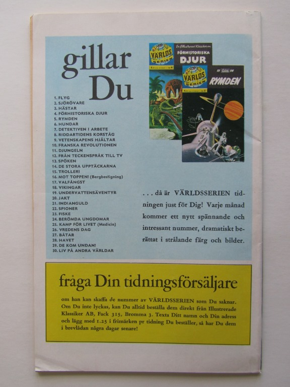 Världsserien 30 Liv på andra världar? - 2