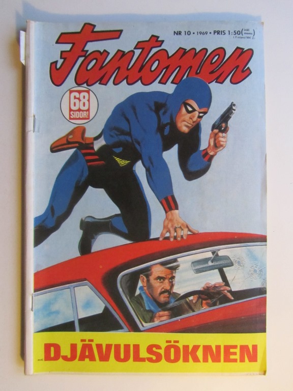 Fantomen 1969 10 Vg