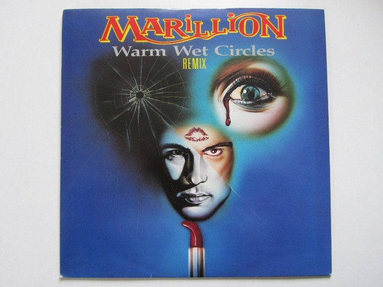 Marillion Warm Wet Circles (remix) / White Russian (live) 7"