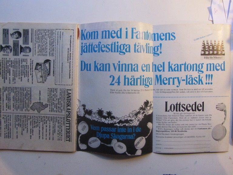 Fantomen 1969 14 Vg- - 2