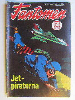 Fantomen 1969 15 Vg-