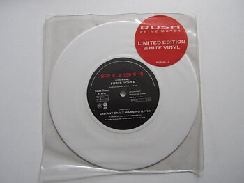 Rush Prime Mover / Distant Early Warning (live)  7" vit vinyl