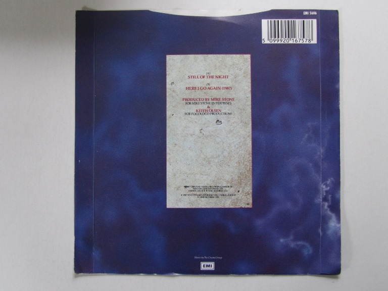 Whitesnake Still of the night / Here I go Again 7" singel - 2