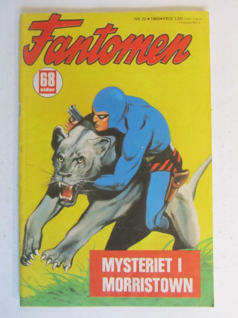 Fantomen 1969 20 Vg