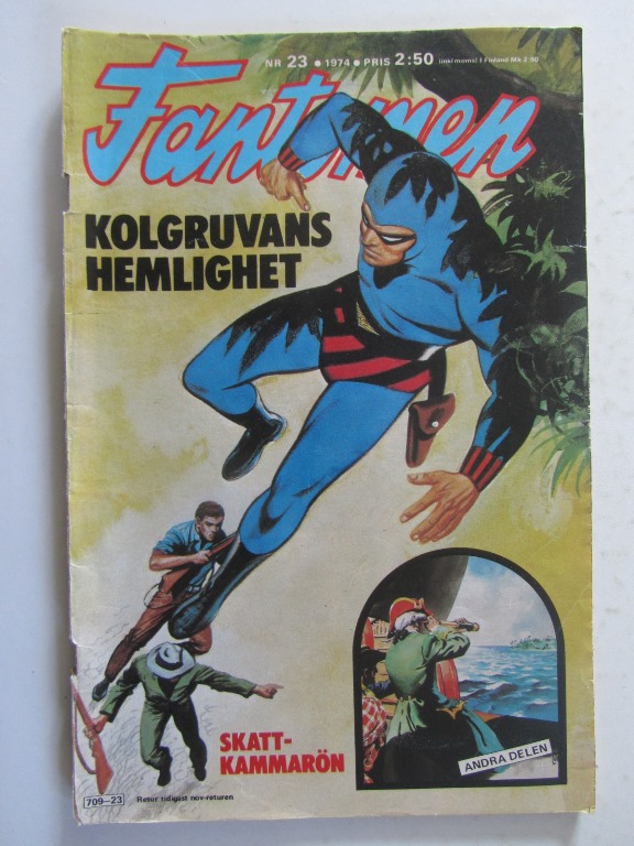 Fantomen 1974 23 Vg