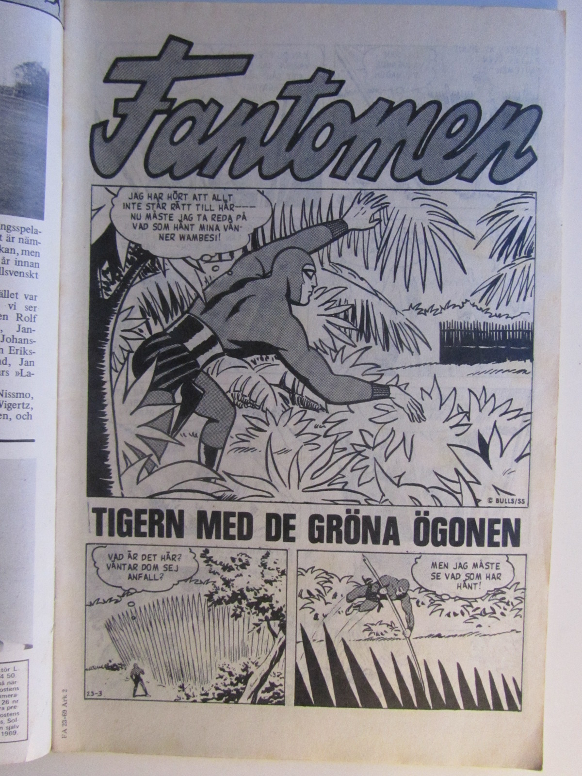 Fantomen 1969 23 Vg - 3