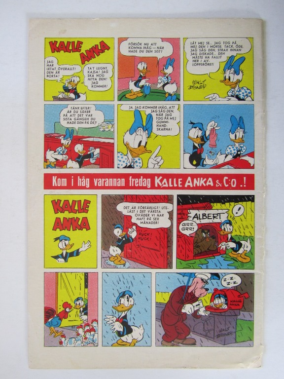 Kalle Anka 1958 04 Vg - 2