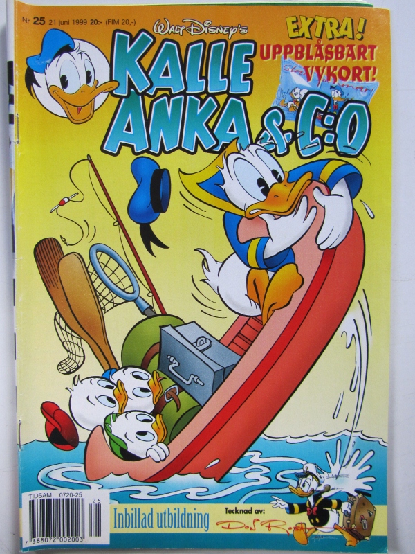 Kalle Anka & Co 1999 25 Don Rosa
