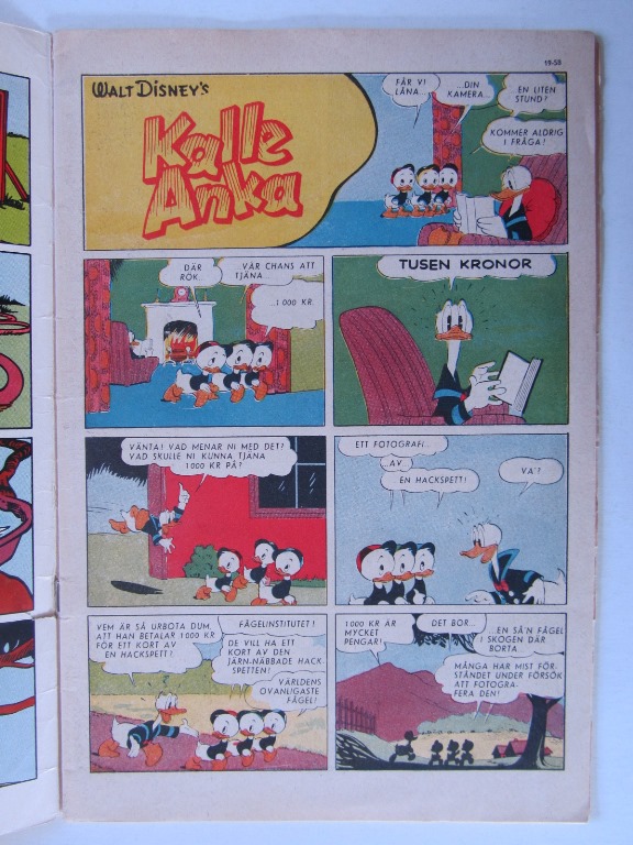 Kalle Anka 1958 19 Good - 3