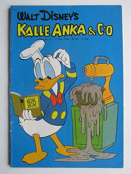 Kalle Anka 1958 21 Vg