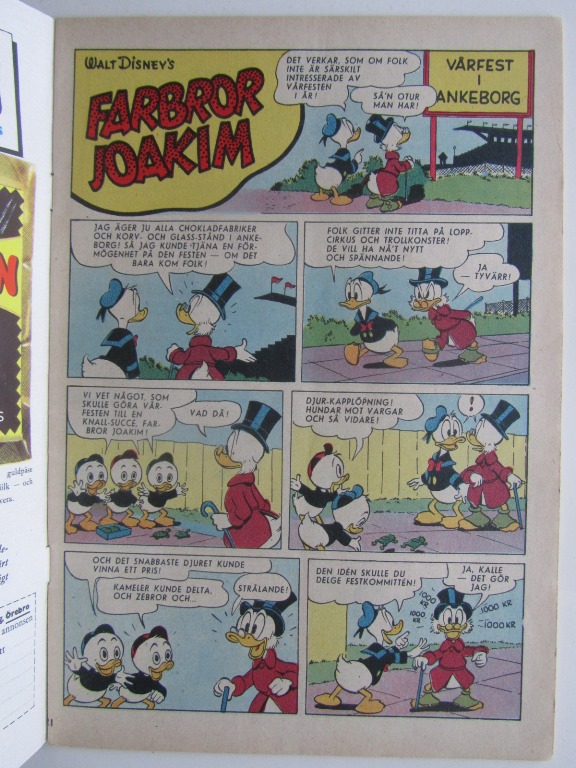 Kalle Anka 1958 21 Vg - 3