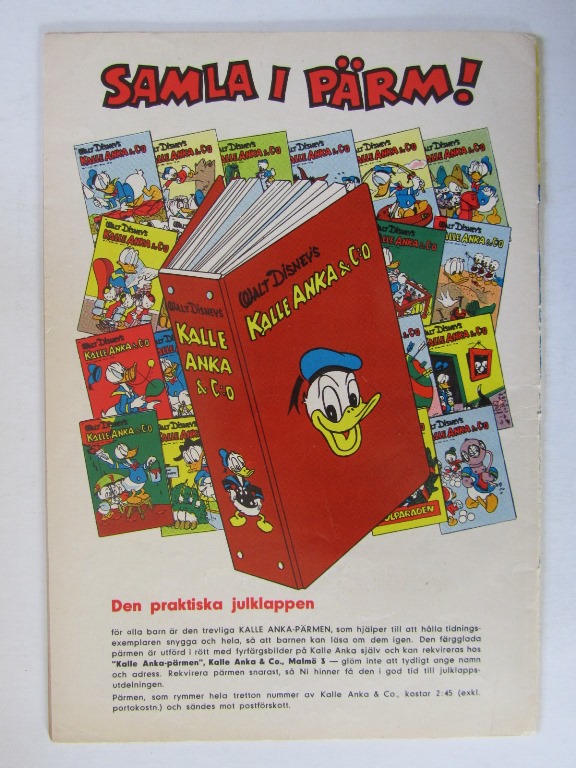 Kalle Anka 1958 25 Vg - 2