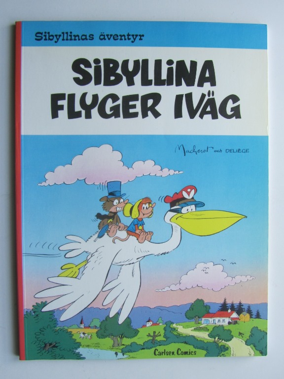 Sibyllinas Äventyr 4 Sibyllina flyger iväg