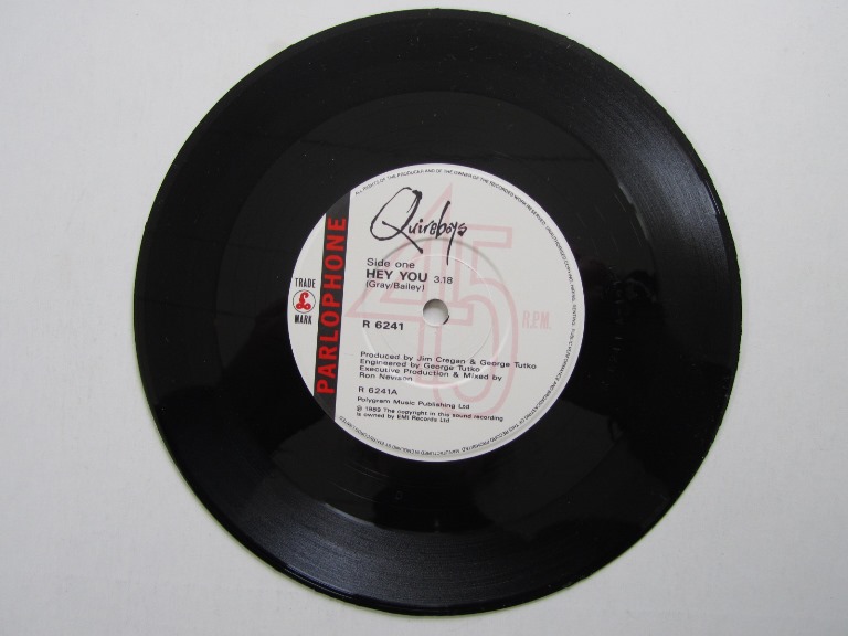 Quireboys Hey You / Sex Party 7" singel - 3