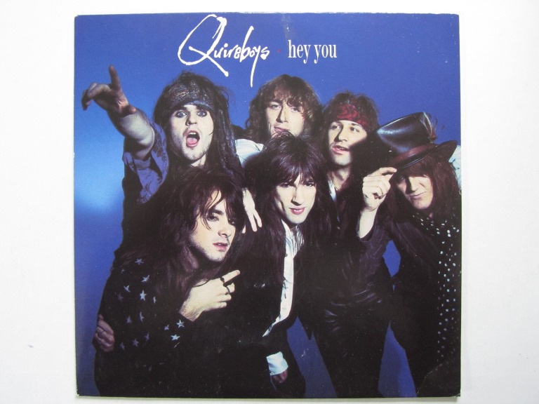 Quireboys Hey You / Sex Party 7" singel