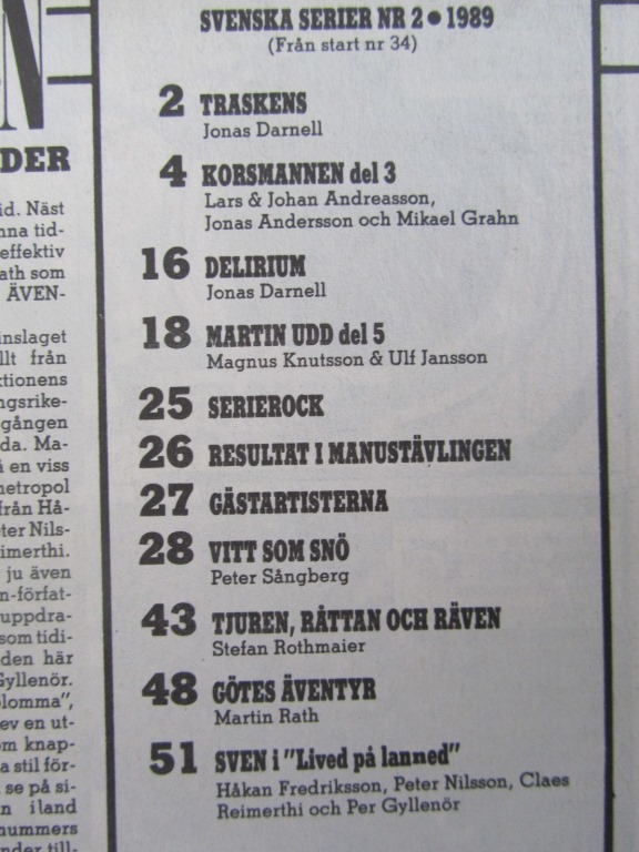 Svenska Serier 1989 02 - 2