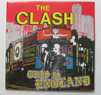 Clash This is England / Do it Now 7" singel med posteromslag
