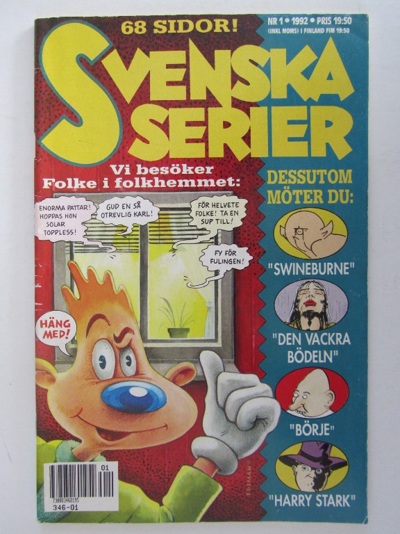 Svenska Serier 1992 01