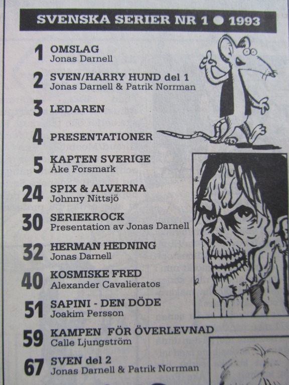 Svenska Serier 1993 01 - 2
