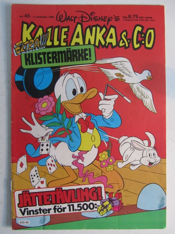 Kalle Anka & Co 1984 45
