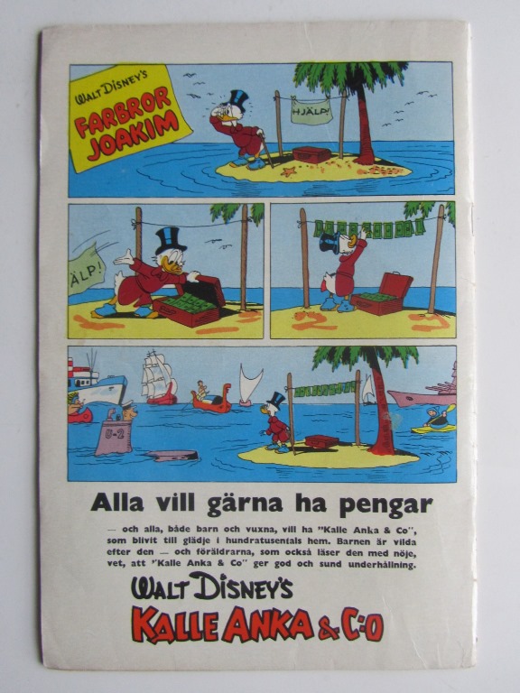 Kalle Anka 1958 08 Vg - 2