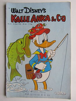 Kalle Anka 1958 08 Vg