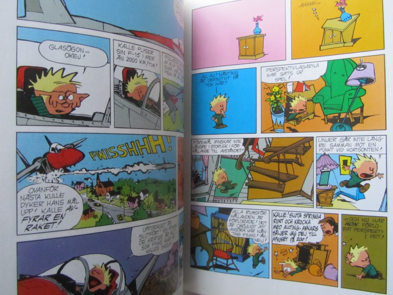 Kalle och Hobbe Vi ligger på latsidan - 3