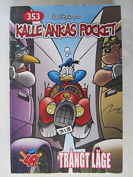 Kalle Ankas pocket 353 Trångt läge