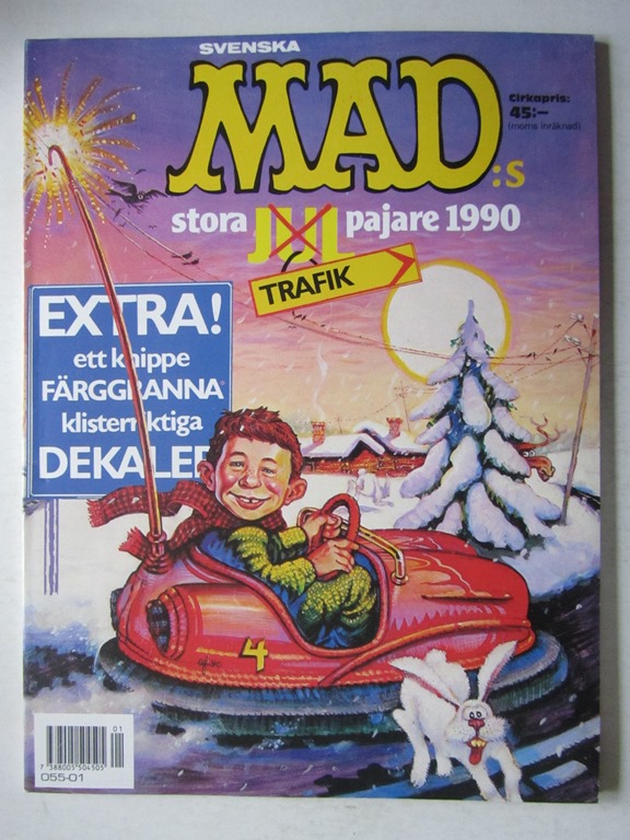 Mad 1990 Mad:s Julpajare