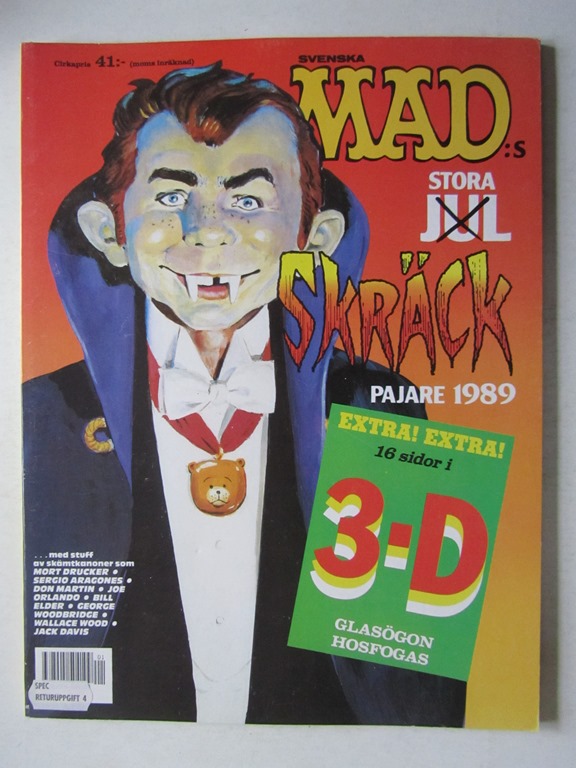 Mad 1989 Mad:s Julpajare