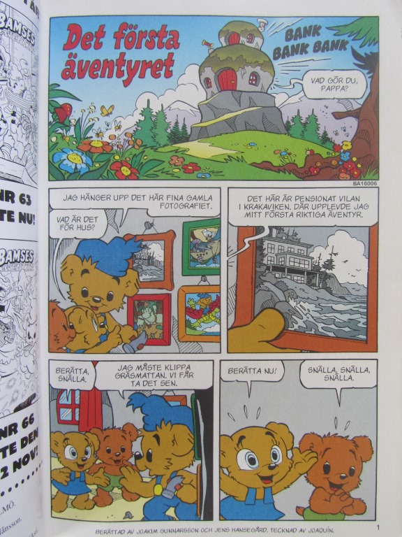 Bamse-Extra 2016 02 Bamses barndom - 2
