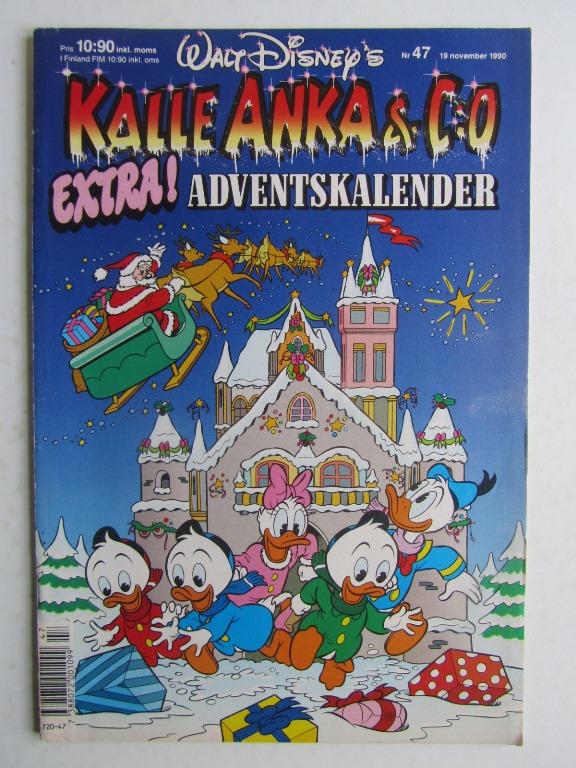 Kalle Anka & Co 1990 47 med bilaga