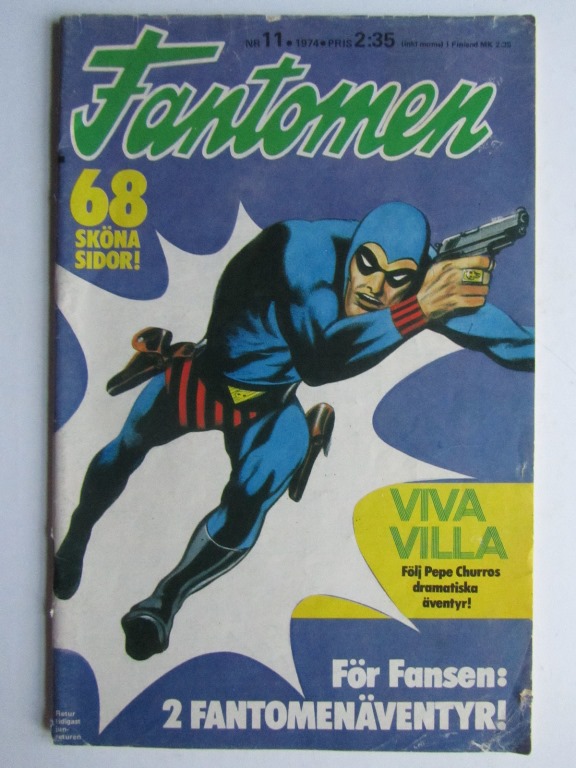 Fantomen 1974 11 Vg