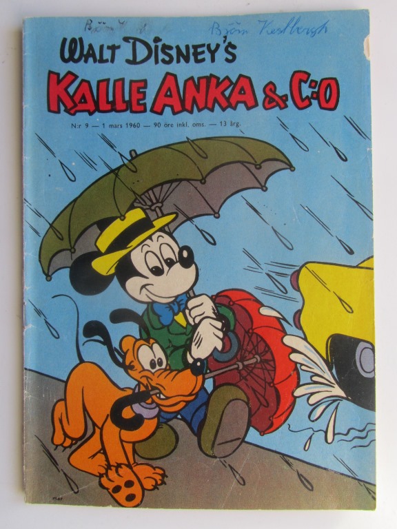 Kalle Anka 1960 09 Vg-