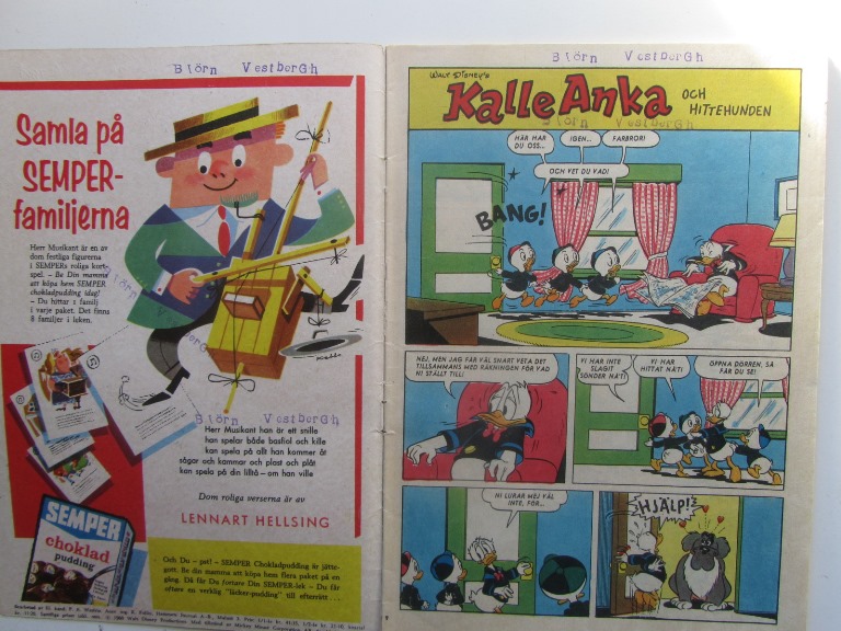 Kalle Anka 1960 09 Vg- - 3