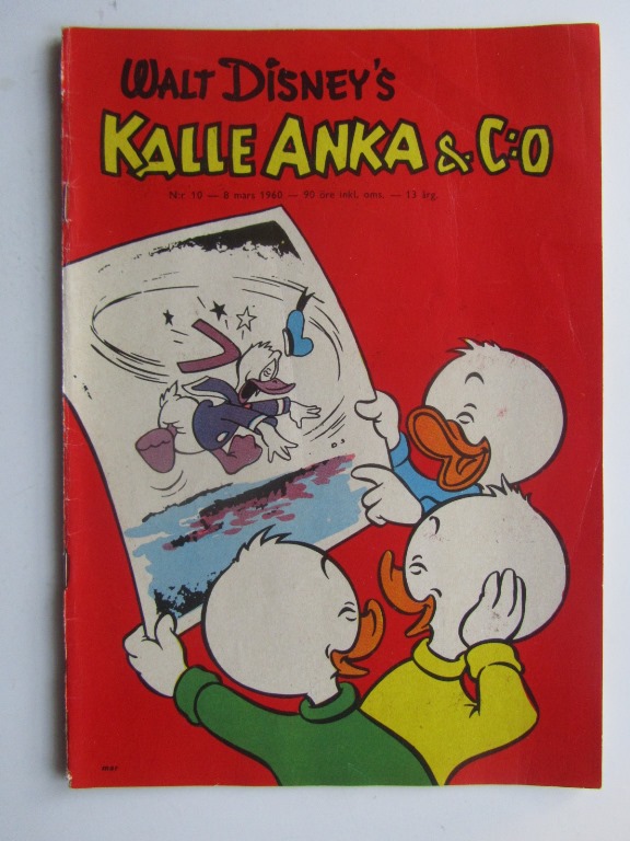 Kalle Anka 1960 10 Vg+