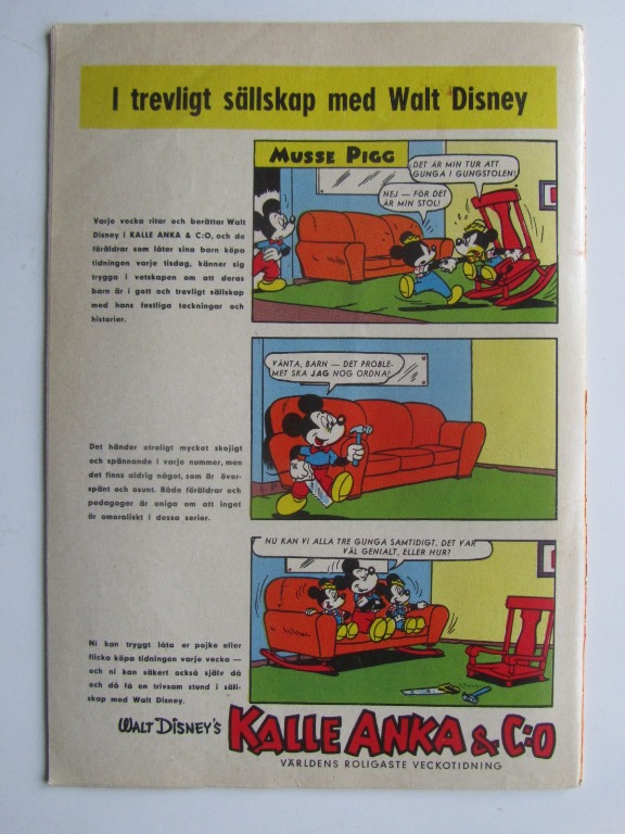 Kalle Anka 1960 10 Vg+ - 2