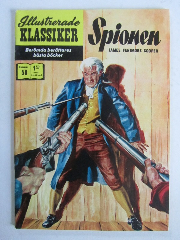 Illustrerade Klassiker 058 Spionen 3:e uppl. Fn