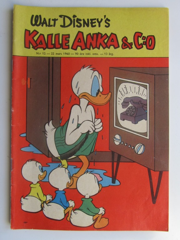 Kalle Anka 1960 12 Vg+