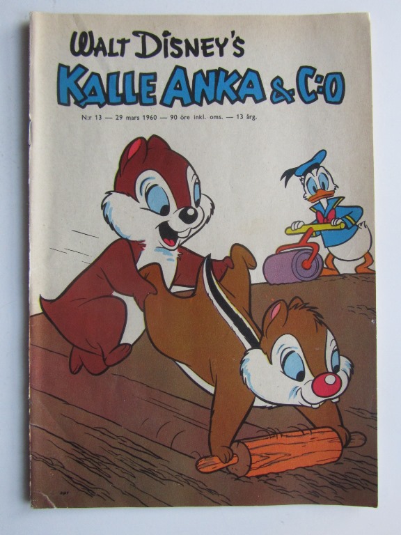 Kalle Anka 1960 13 Vg+